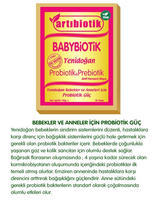 Artıbiotik Probiyotik Babybiotik