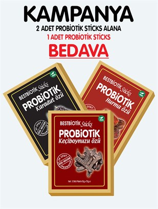 2 Sticks Probiotik Alana 1 Sticks Probiotik Bedava