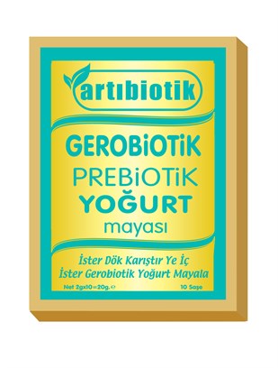 Gerobiotik Prebiotik Yoğurt Mayası